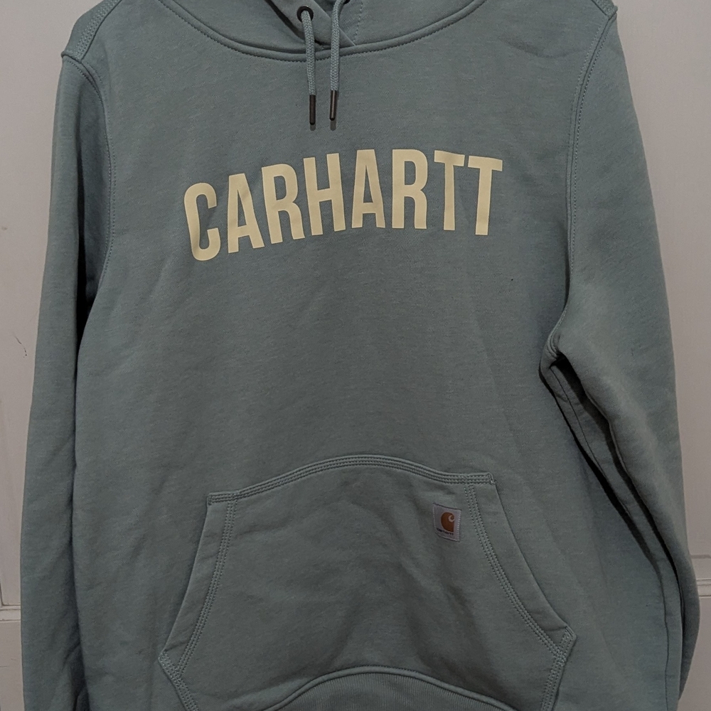 Carhartt Men's Gray Hoodie Sweater